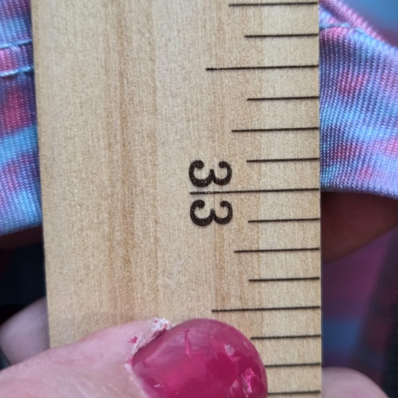 Yatta Golf Polo Shirt Mens 3XL Blue Pink Abstract Print Stretch Performance - Picture 8 of 8